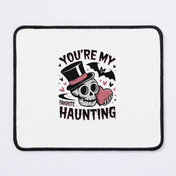 Item preview, You're My Favorite Haunting Top Hat - Goth Valentines Design designed and sold by Peter Stawicki.