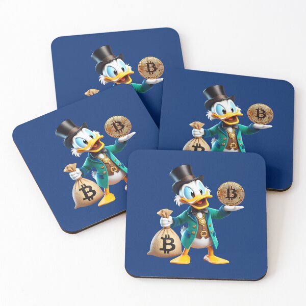 Item preview, The Duck & His Bitcoins designed and sold by teefortyone.