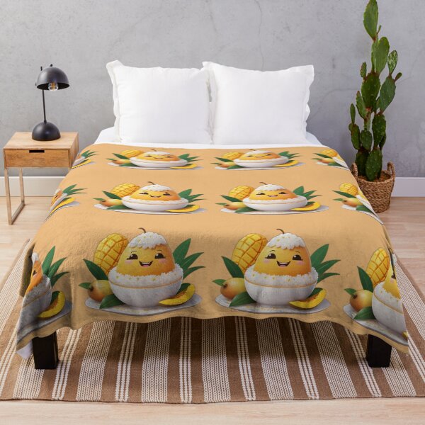 Item preview, Happy Mango Sticky Rice Day designed and sold by NarinJintana.