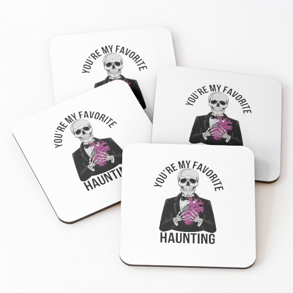 Item preview, You're My Favorite Haunting Skeleton - Goth Valentines Design designed and sold by Peter Stawicki.