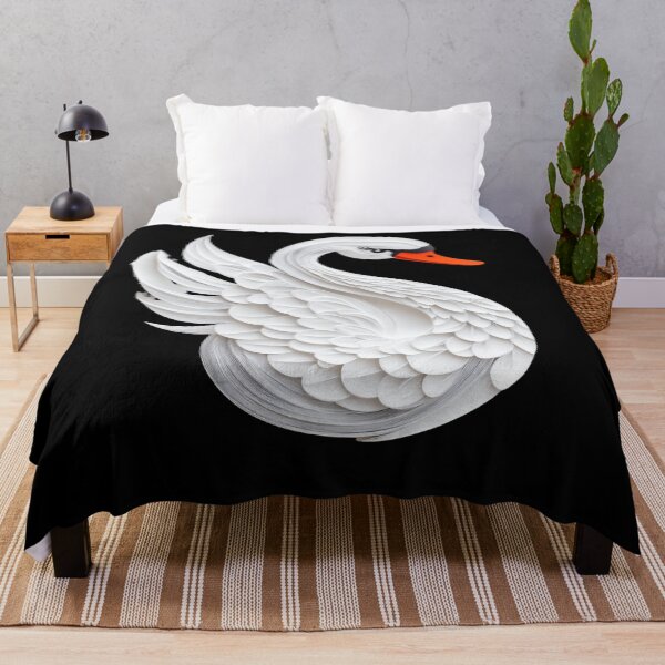 Item preview, Cute Quilled Paper Swan designed and sold by PrintsByFrank.