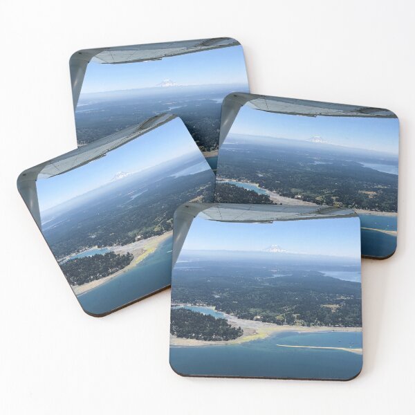 Item preview, Mt Rainier from Raft Island designed and sold by flyscenicair.
