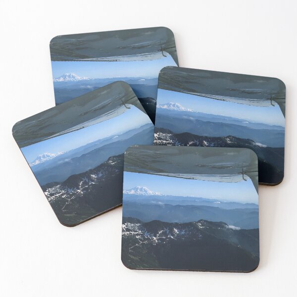Item preview, Flying by Mount Rainier designed and sold by flyscenicair.