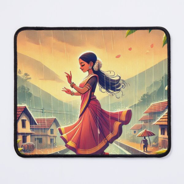 Item preview, A girl dancing in cool environment designed and sold by artsgallery24.