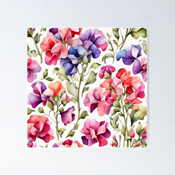 Item preview, Sweet Pea Pattern designed and sold by HOMETOWN86.