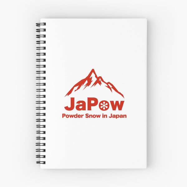 Item preview, JAPOW Japan Powder Snow Snowboard Sticker - Red designed and sold by PawaPotto.