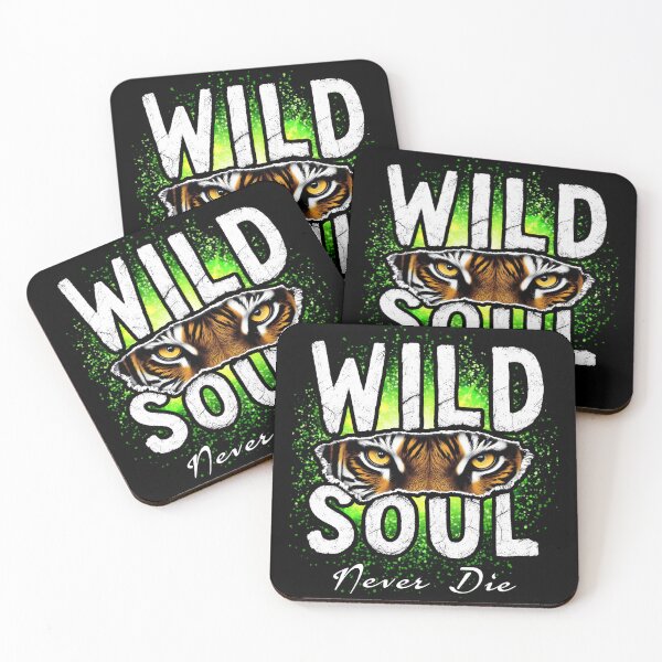 Item preview, Wild Soul Never Die For Animal Lovers designed and sold by AlphaTeez.