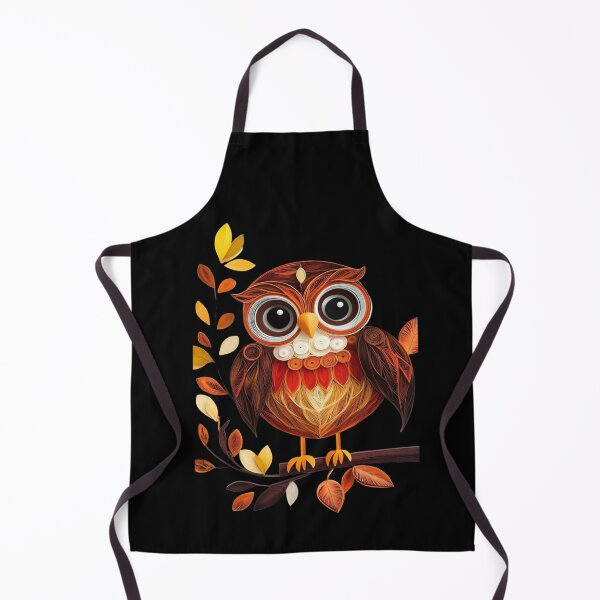 Item preview, Cute Quilled Paper Owl designed and sold by PrintsByFrank.