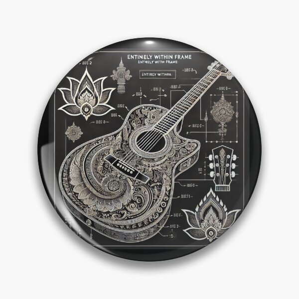 Item preview, Thai-Inspired Guitar Blueprint designed and sold by AonTH9.