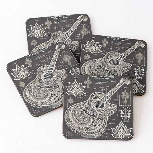 Item preview, Thai-Inspired Guitar Blueprint designed and sold by AonTH9.