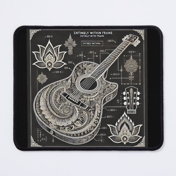 Item preview, Thai-Inspired Guitar Blueprint designed and sold by AonTH9.