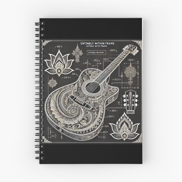 Item preview, Thai-Inspired Guitar Blueprint designed and sold by AonTH9.