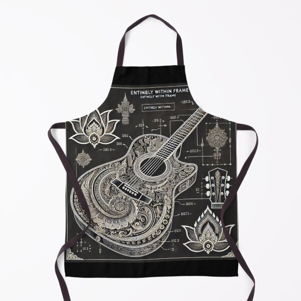 Item preview, Thai-Inspired Guitar Blueprint designed and sold by AonTH9.