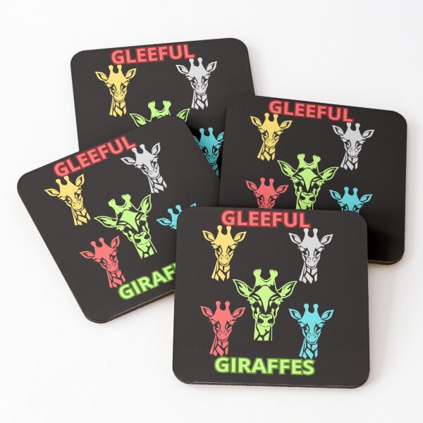 Item preview, GLEEFUL GIRAFFES designed and sold by Tadeusz1.