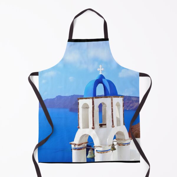 Item preview, Santorini Greece - Blue Domes White Buildings Stunning Day designed and sold by Adam Gormley.