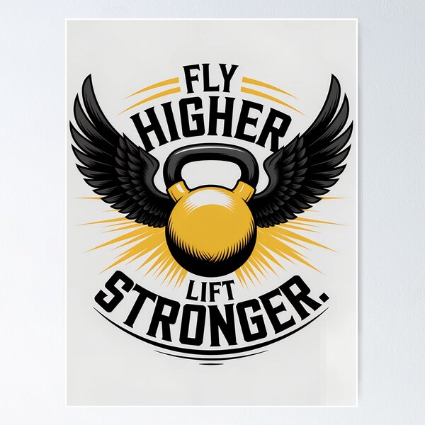 Item preview, Fly Higher, Lift Stronger designed and sold by CreativeHymms.