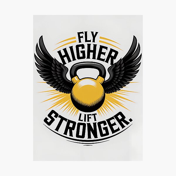 Item preview, Fly Higher, Lift Stronger designed and sold by CreativeHymms.