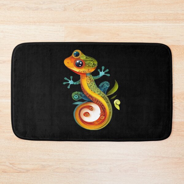 Item preview, Cute Quilled Paper Gecko designed and sold by PrintsByFrank.