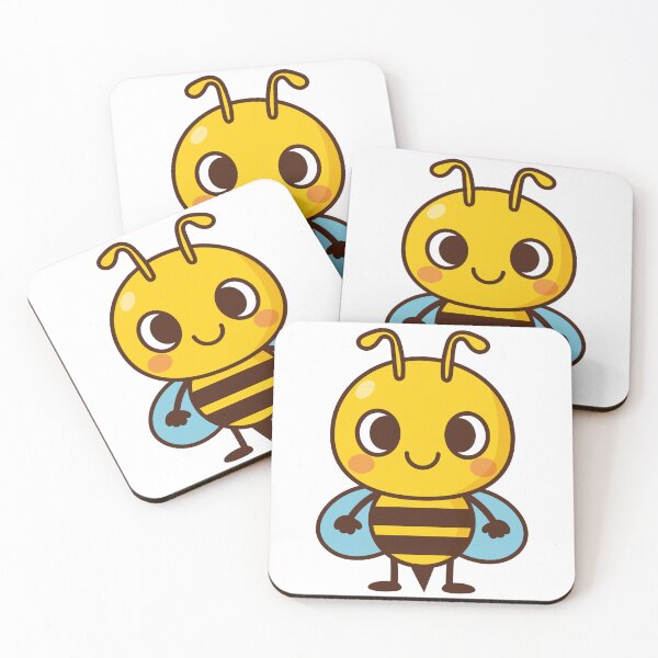 Item preview, Funny Honey Bee Cartoon, Sweet happy designed and sold by NoeySmiley55.