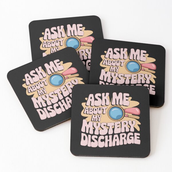 Item preview, Mystery Discharge Quirky Mystery Humor designed and sold by Zeevla.