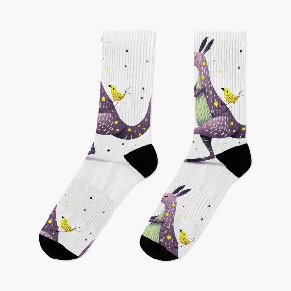 Item preview, A whimsical illustration of charming Kangaroo designed and sold by Beyondnote-Art.