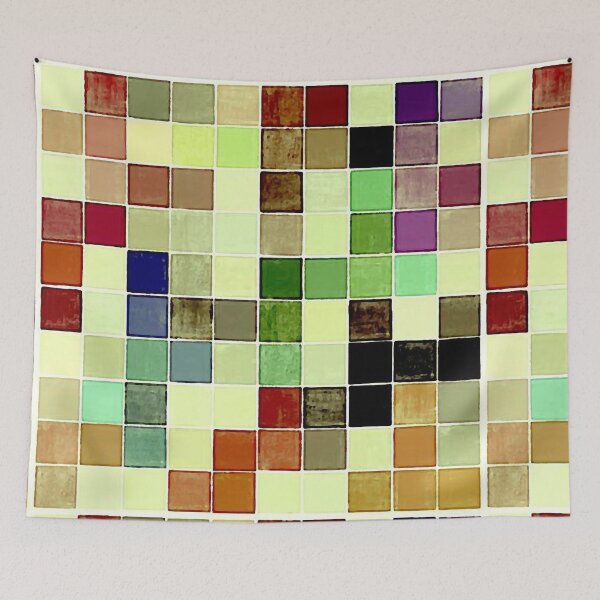 Item preview, Colored Squares designed and sold by ViaARTfactory.