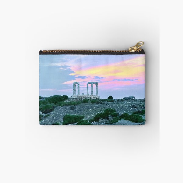 Item preview, Poseidon Temple Athens Sounion Coast Sunset Glow designed and sold by Adam Gormley.