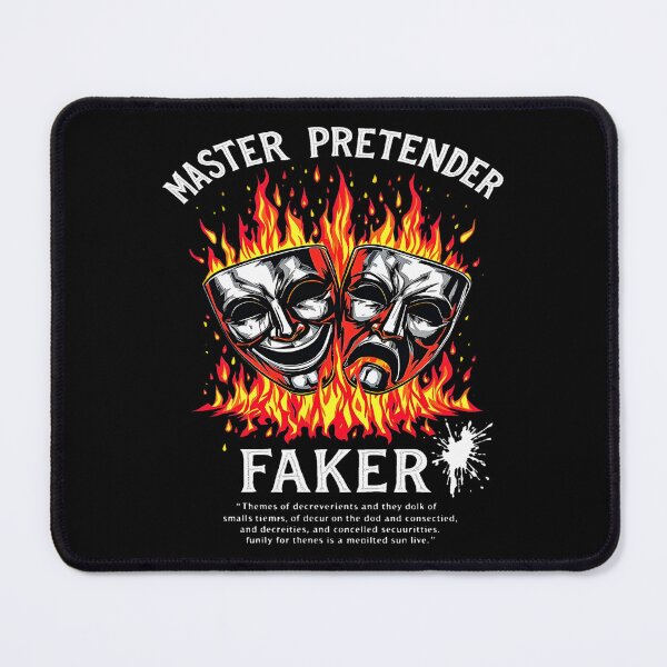 Item preview, Master Pretender Faker Theatre Mask designed and sold by AlphaTeez.
