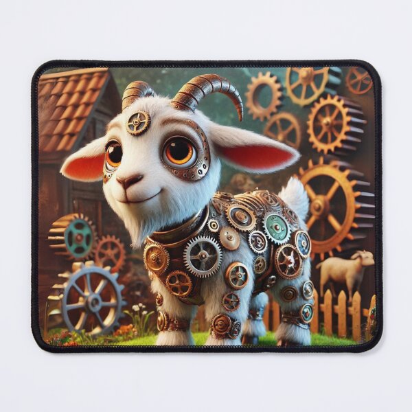 Item preview, Steampunk Nubian Goat designed and sold by Sillytoe.