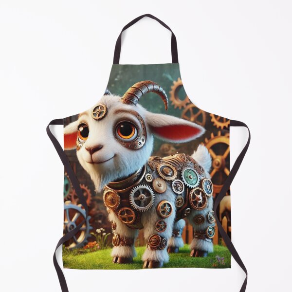 Item preview, Steampunk Nubian Goat designed and sold by Sillytoe.