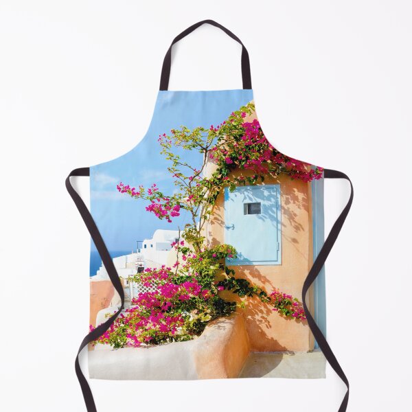 Item preview, Oia Santorini Greece Spanish Style Villa Bougainvillea designed and sold by Adam Gormley.