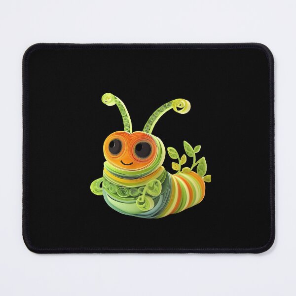 Item preview, Cute Quilled Paper Caterpiller  designed and sold by PrintsByFrank.