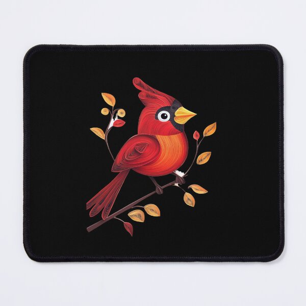 Item preview, Cute Quilled Paper Cardinal designed and sold by PrintsByFrank.