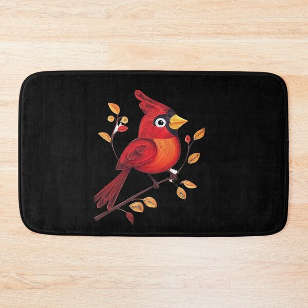 Item preview, Cute Quilled Paper Cardinal designed and sold by PrintsByFrank.