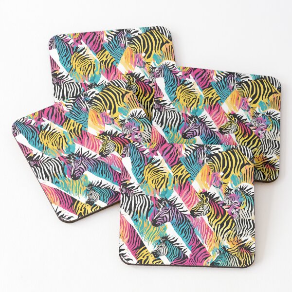 Artikelvorschau, Buntes Zebra entworfen und verkauft von industrialcraft.