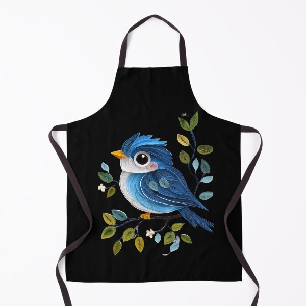 Item preview, Cute Quilled Paper Bluebird designed and sold by PrintsByFrank.