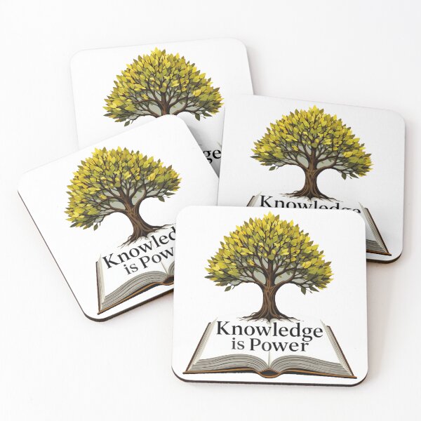 Item preview, Knowledge is Power designed and sold by RebelPaintBrush.