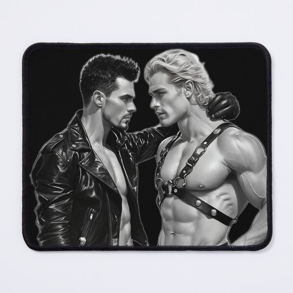 Item preview, Gay Leather Daddies Berlin Brotherhood German Leder Pride Graphic Design designed and sold by ItsAKinkThing.