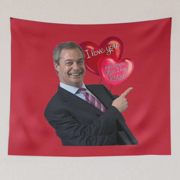 Item preview, Nigel Farage Valentinesday  designed and sold by Flirt-Teez.
