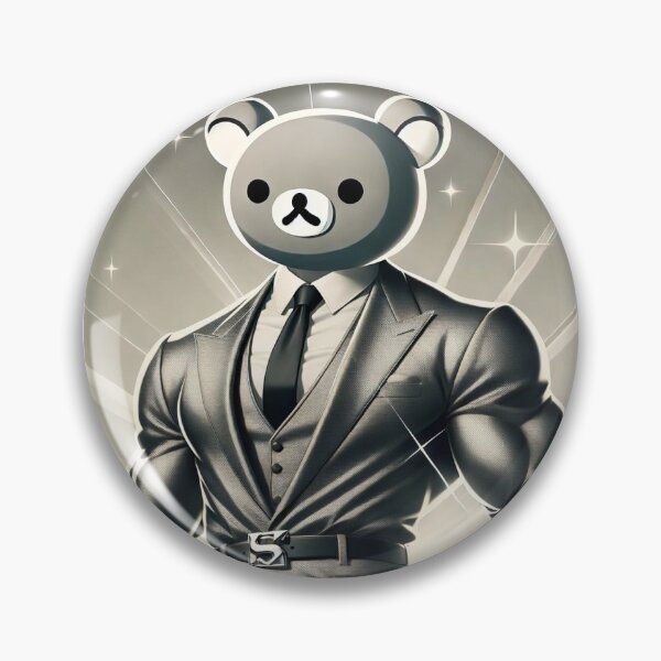 Item preview, Handsome Rilakkuma designed and sold by SLICEDBANANAS.