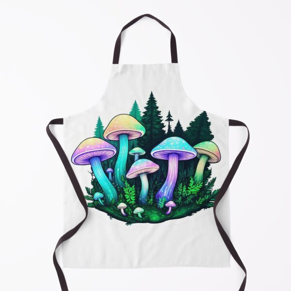 Item preview, A mini forest with glowing mushrooms. Sticker designed and sold by InsightA.