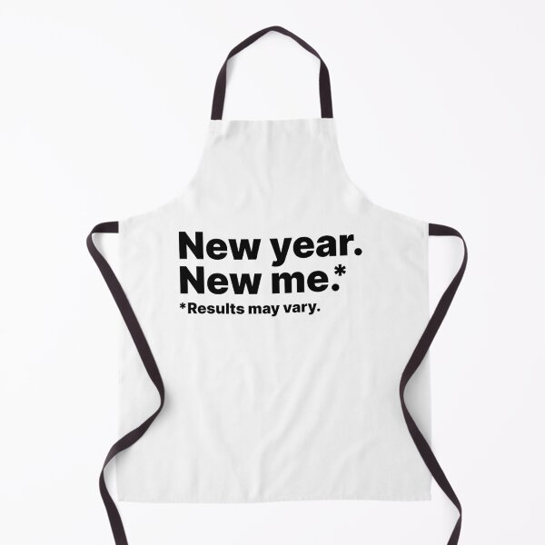 Item preview, New year, new me. Results may vary | Black text designed and sold by ThingsOnTees.