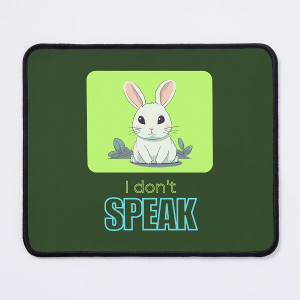 Item preview, Non Speaking Rabbit designed and sold by Chekky.