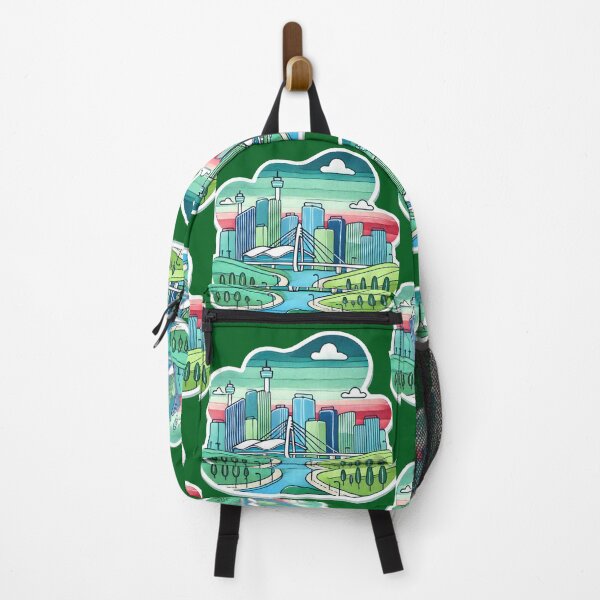 Item preview, Incheon Songdo Minimalist Watercolor Sticker Design, designed and sold by PaintMeWorld.