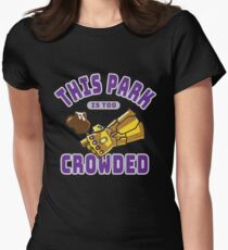 Too Crowded Women's Fitted T-Shirt