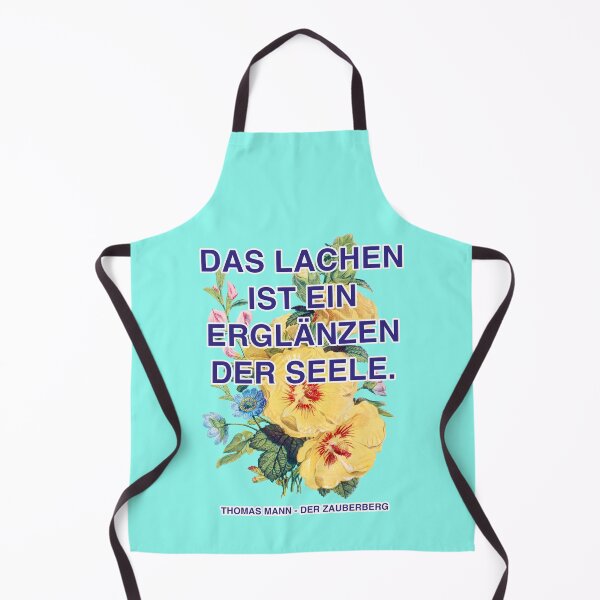Item preview, Laughter is a shining of the soul, Thomas Mann quote designed and sold by Mauswohn.