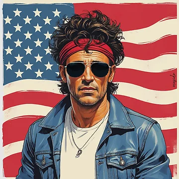 Artwork thumbnail, Bruce Springsteen by ocusido