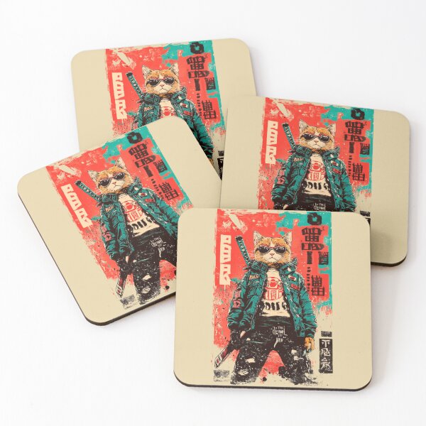 Item preview, Urban Samurai Cat  designed and sold by TheSamuraiCat.
