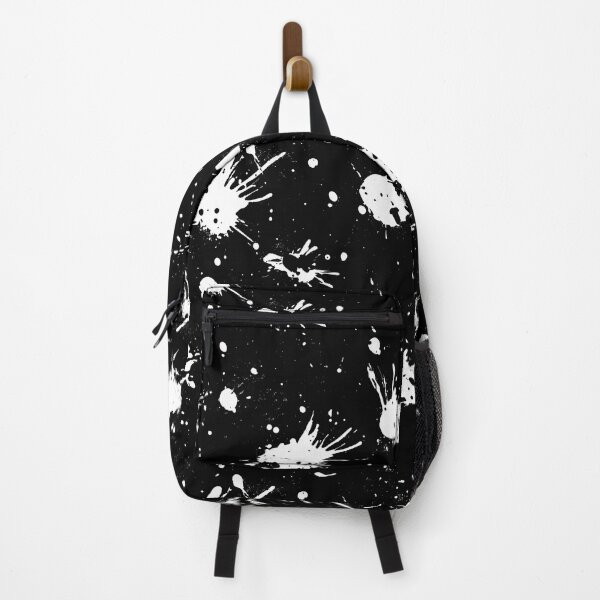Item preview, Edgy Paint Splatter Pattern – Black and White Abstract Grunge Design designed and sold by Moisky Patterns.