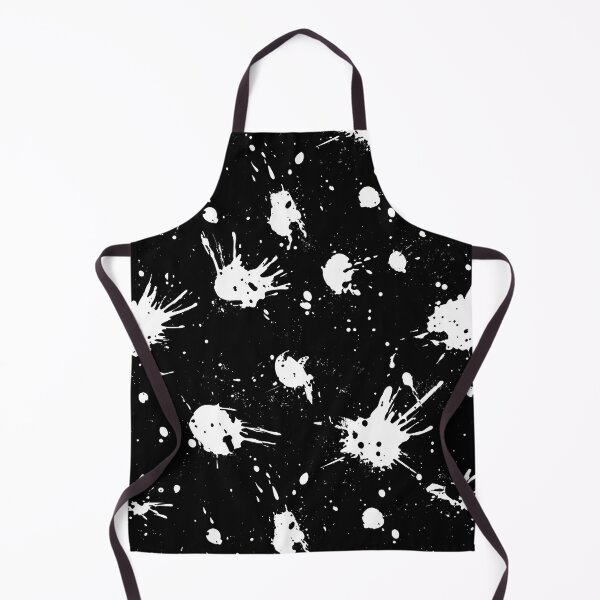Item preview, Edgy Paint Splatter Pattern – Black and White Abstract Grunge Design designed and sold by Moisky Patterns.